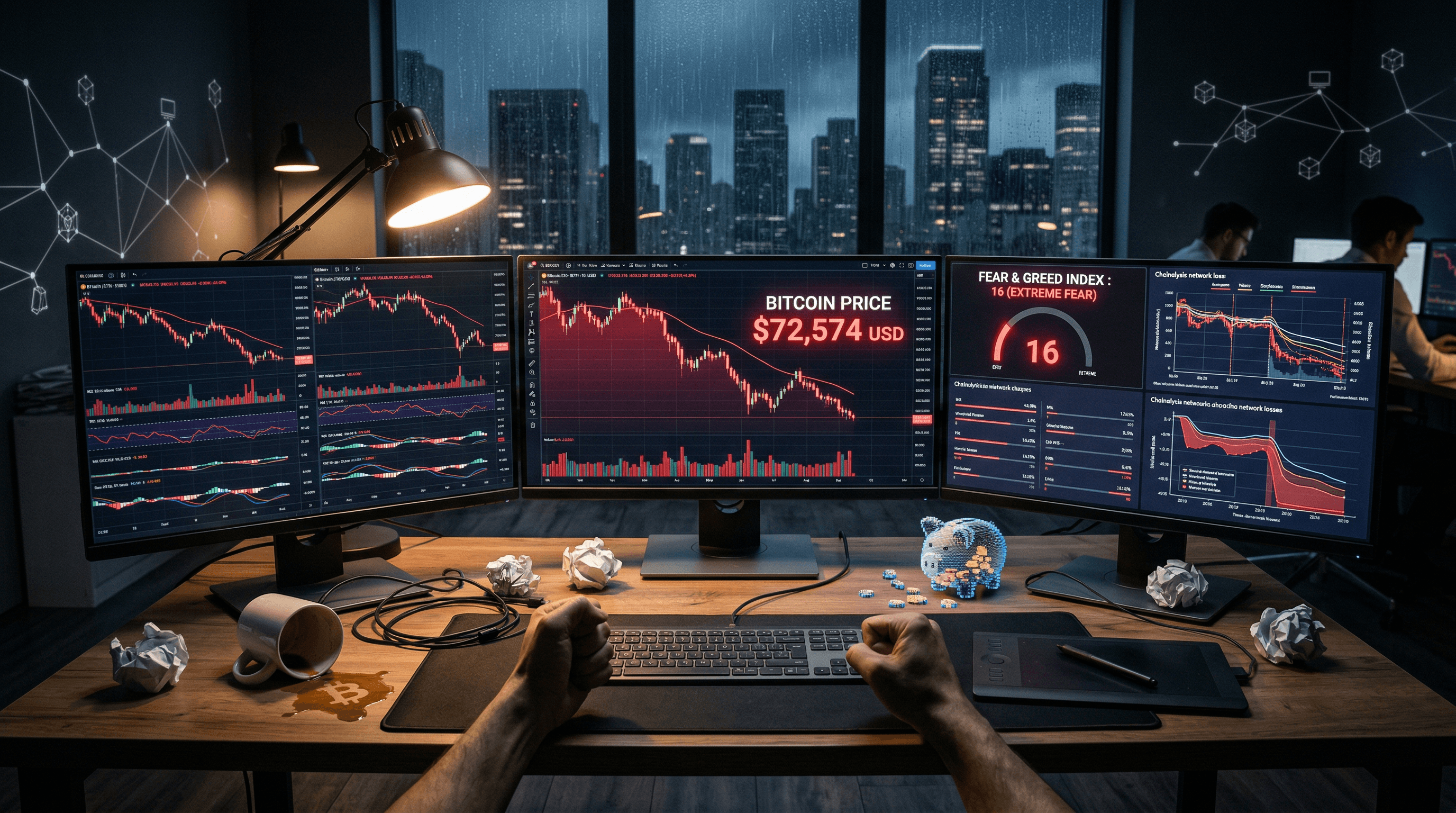 Cryptocurrency Losses Crush 10 Investors in 2026 Crash