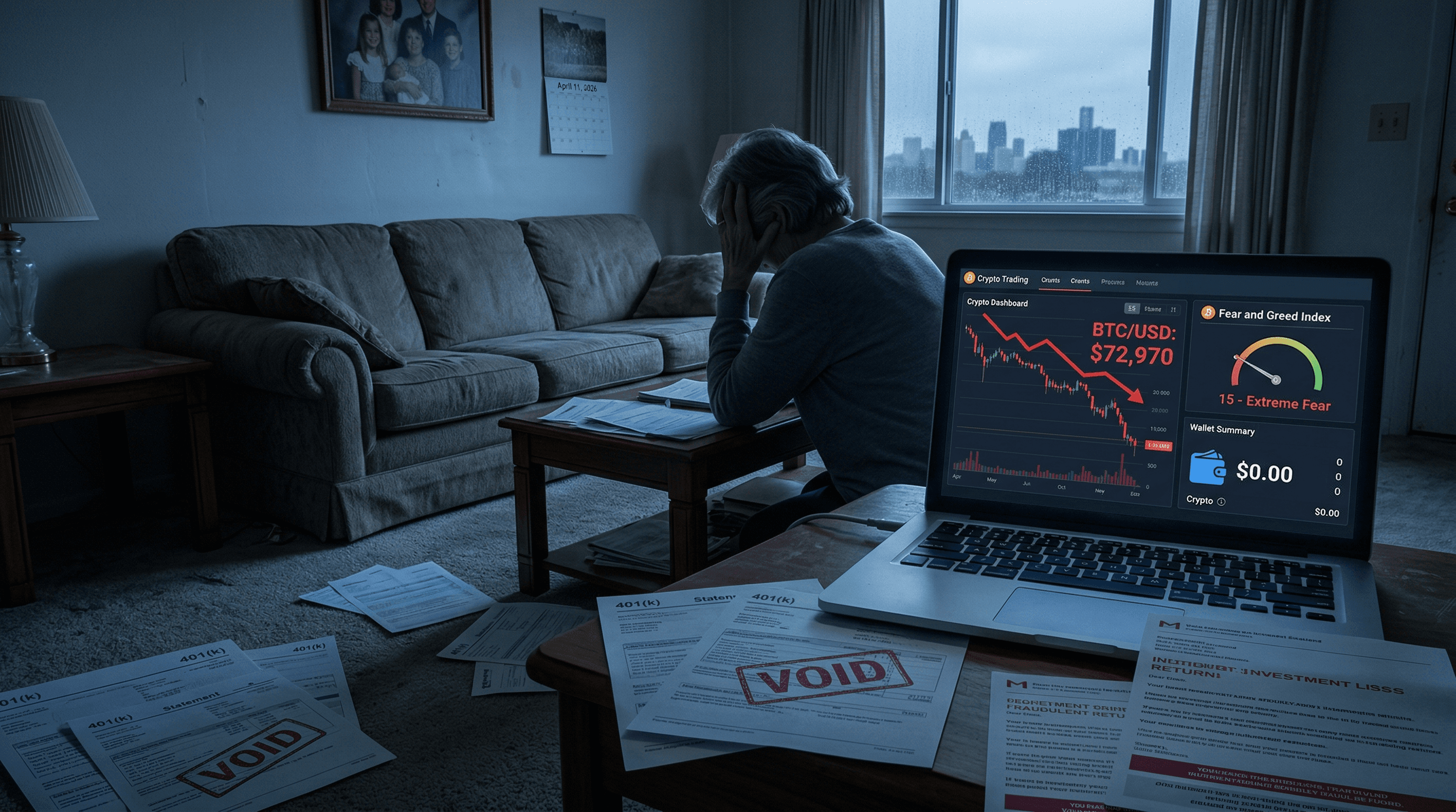 Crypto Scam Wipes Out Michigan Woman's 401(k) Savings