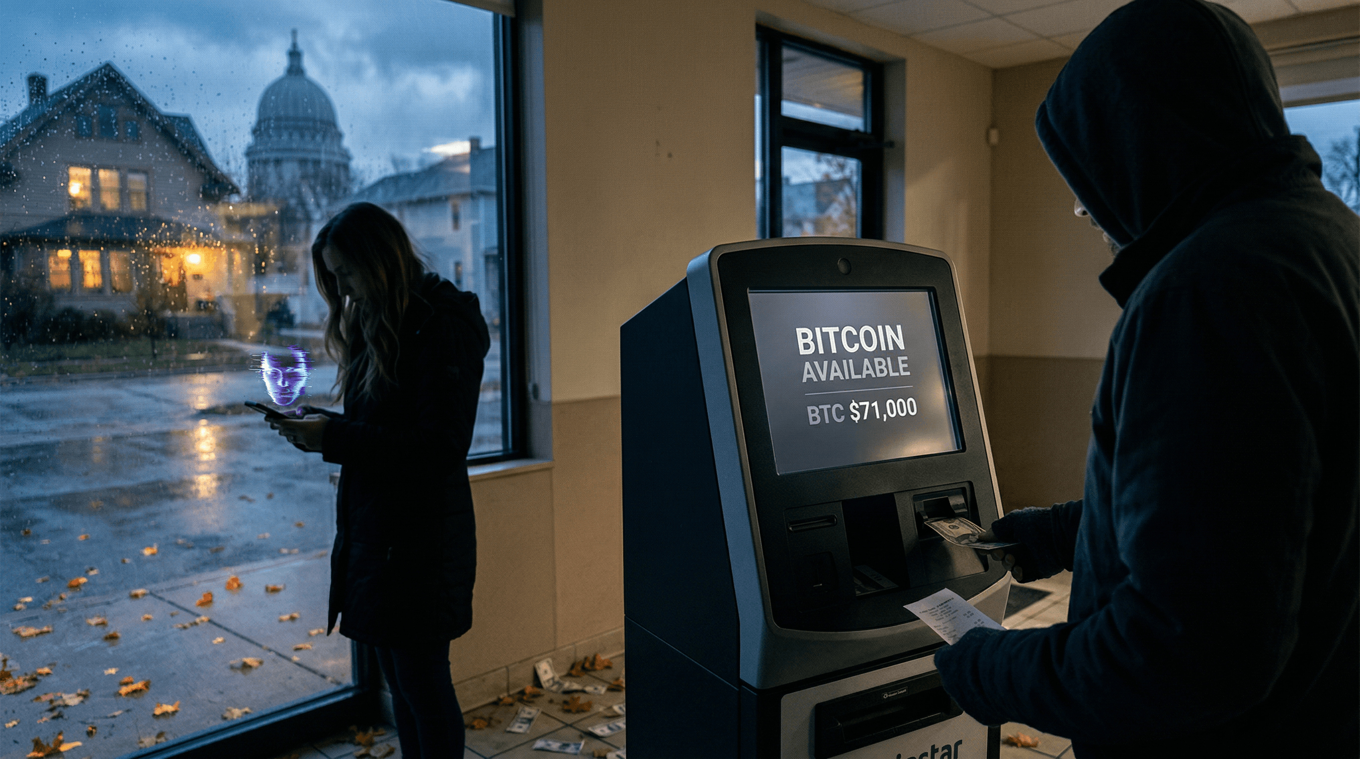 Evers Crypto Sextortion Bills Cap Wisconsin Kiosks