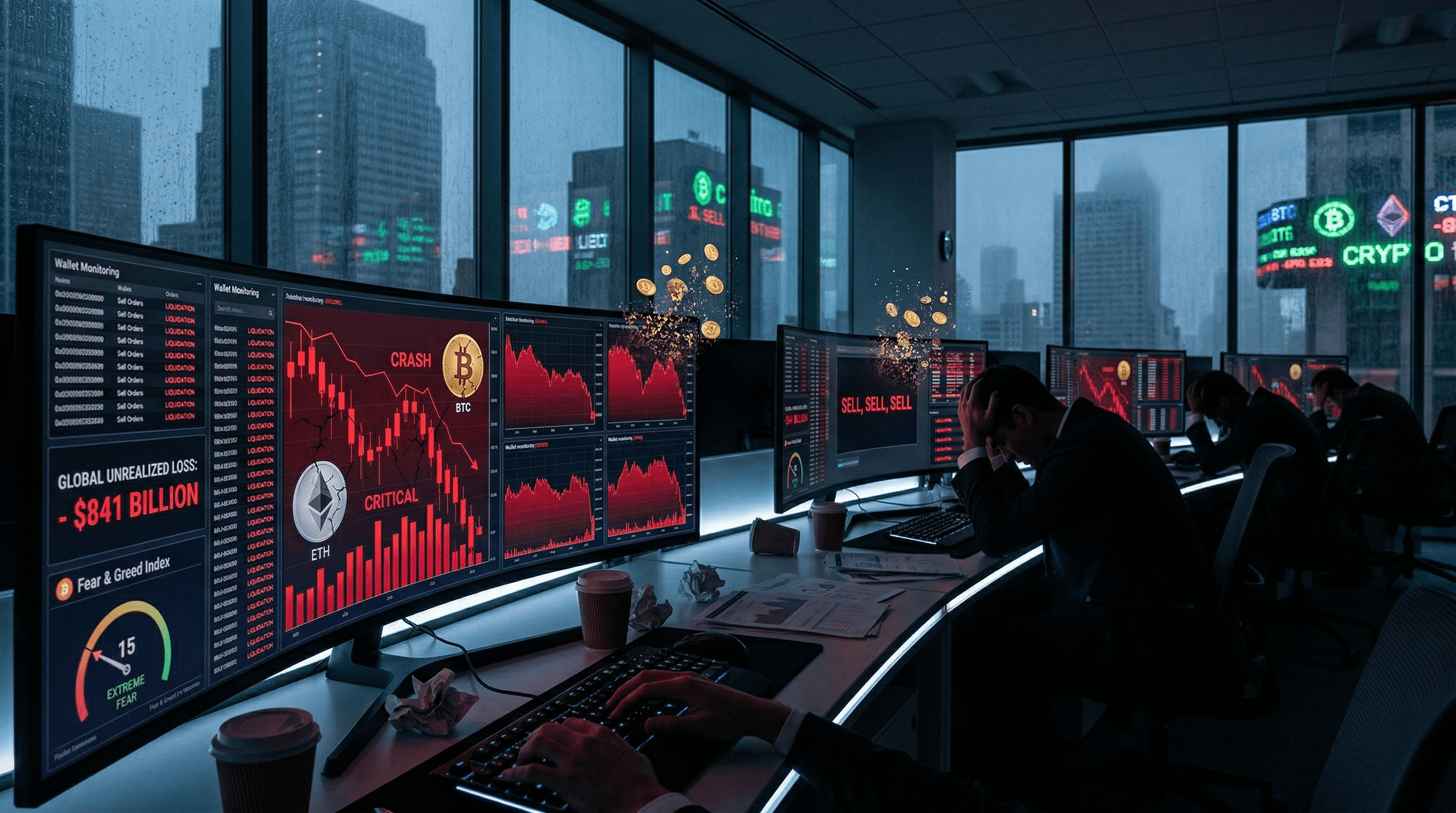 Crypto Losses: 10 Figures Drop $20.7B in Volatility