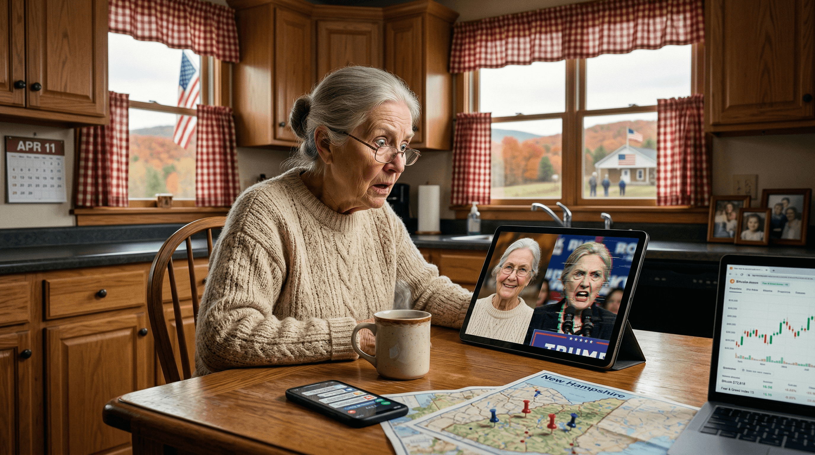 AI Deepfake Targets NH Grandmother in Governor's Race
