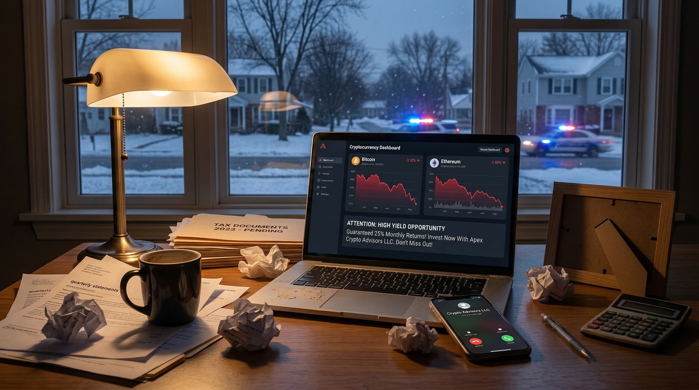 Cryptocurrency Scam Erases Michigan Woman's $180K 401(k)