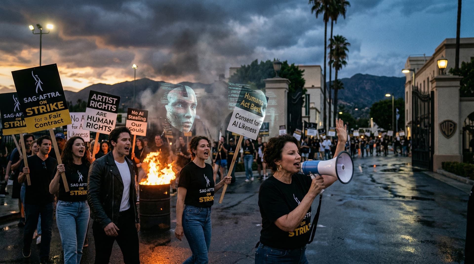 Hollywood Actors Strike Over AI Fears: A New Front in Tech Wars