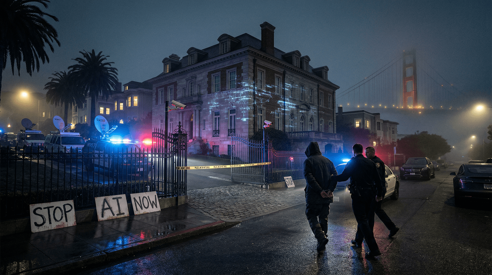 Marcus Hale's Midnight Attack on Sam Altman's Home Plunges Crypto Fear & Greed Index to Extreme 21