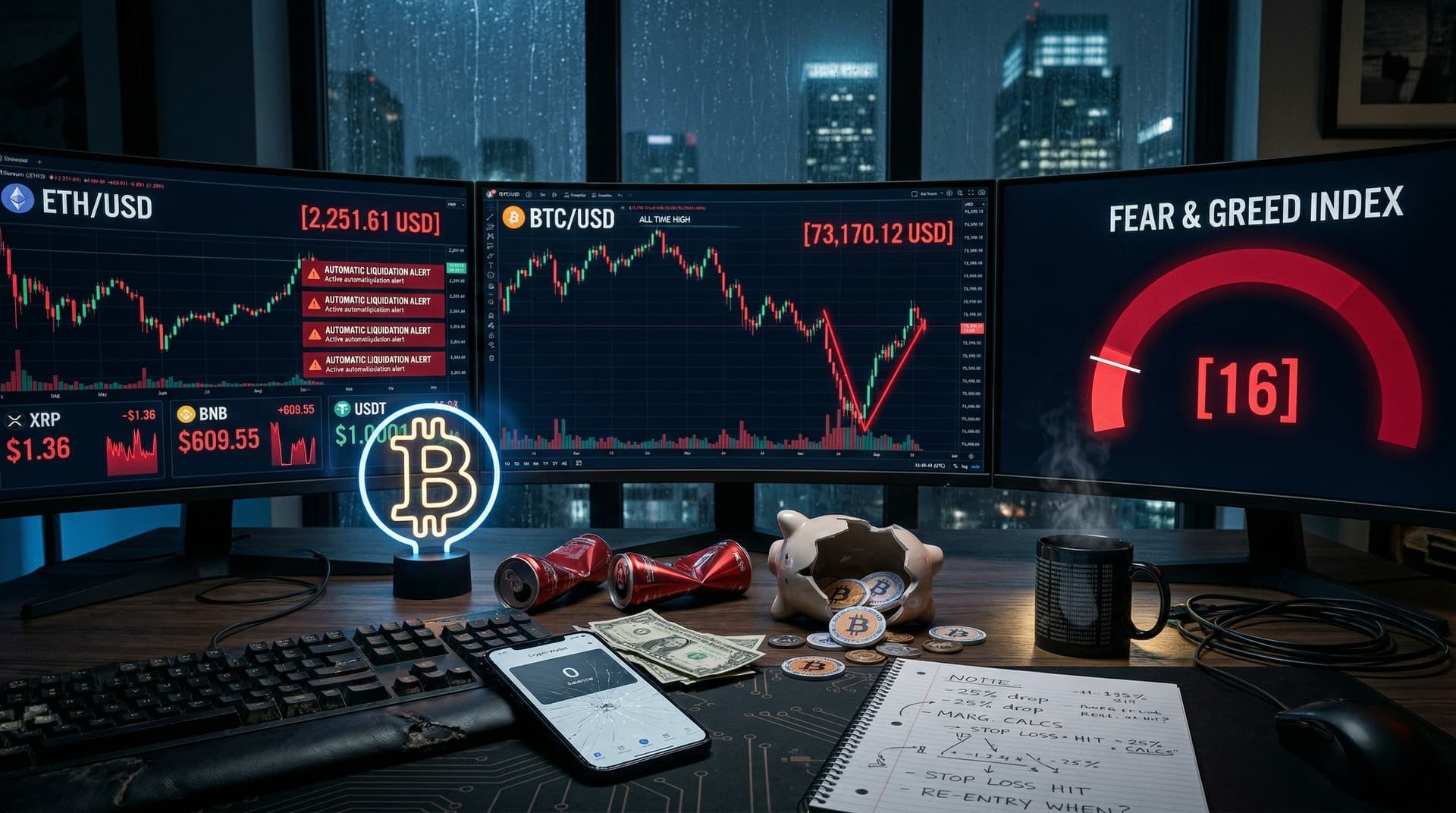 Cryptocurrency Losses Cost 10 Investors $1.5B in One Day