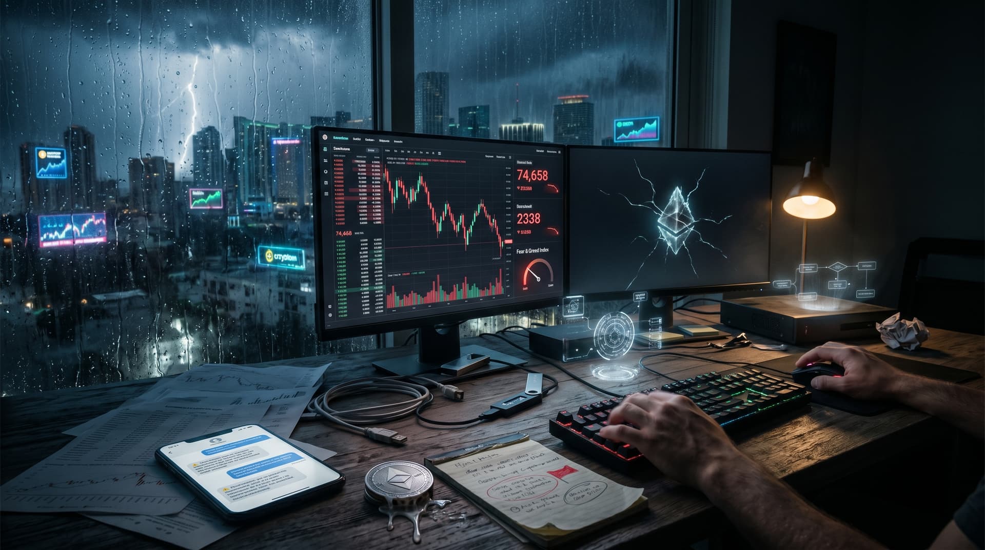 Cryptocurrency Scams Surge 40% as Fear Index Hits 23