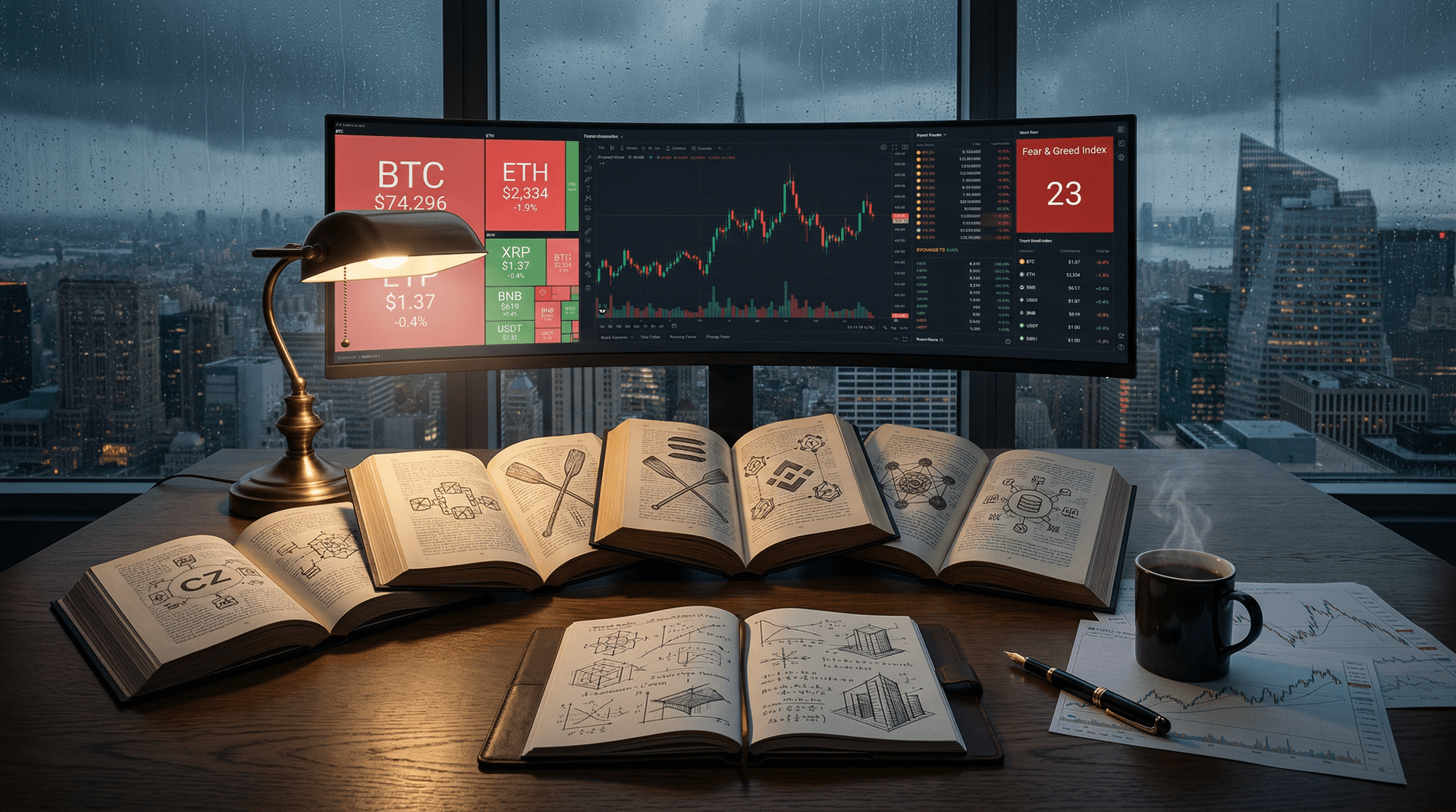 5 Crypto Biographies Beyond CZ Show Pioneer Grit as BTC Dips to $74K