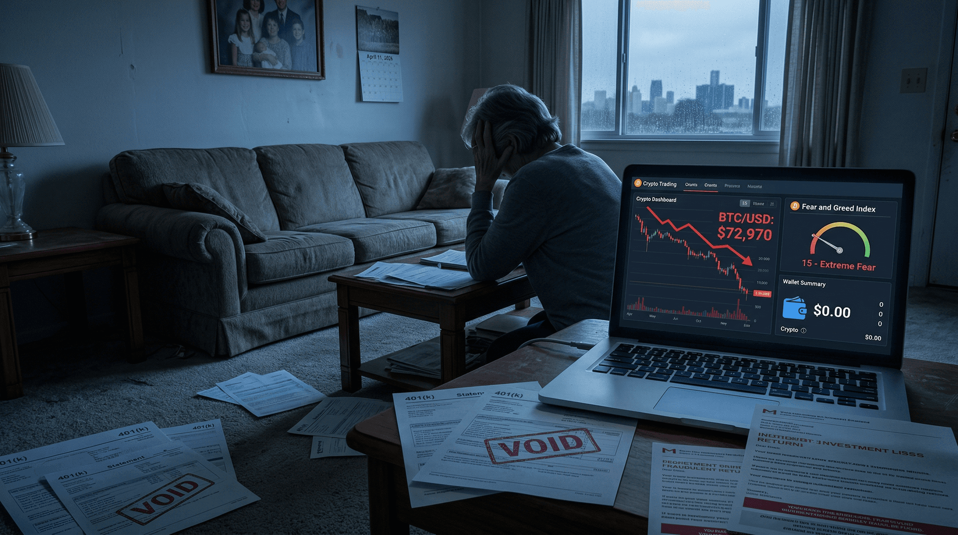 Crypto Scam Wipes Out Michigan Woman's 401(k) Savings