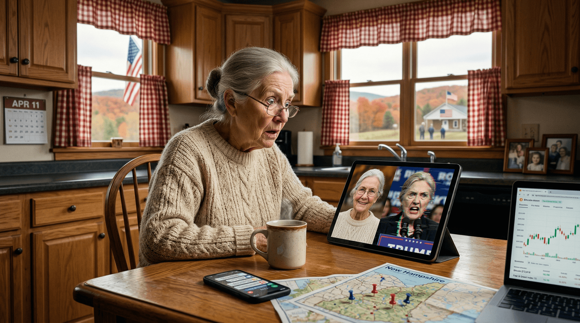 AI Deepfake Targets NH Grandmother in Governor's Race