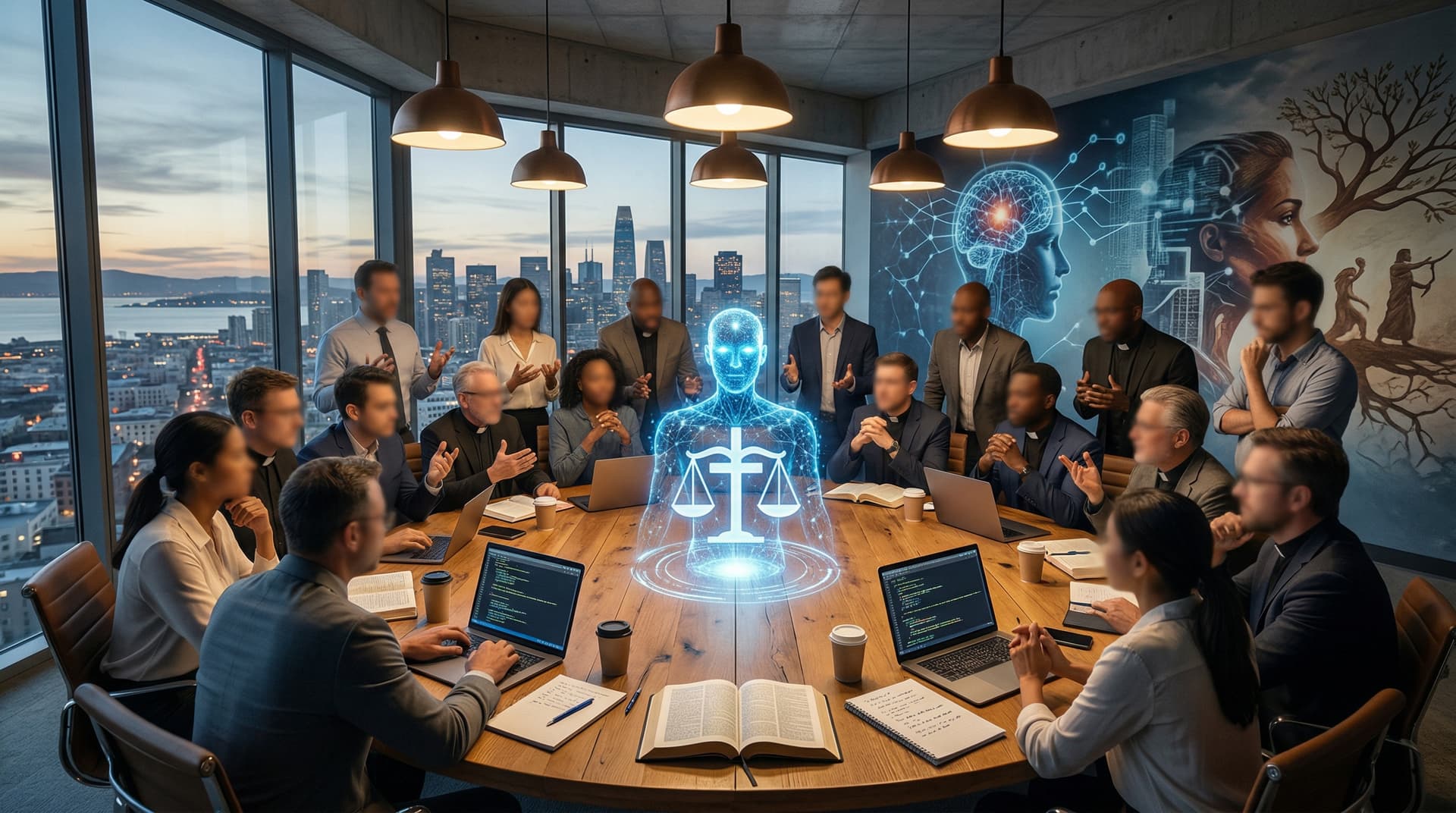 Anthropic AI Ethics Summit Draws 15 Christians