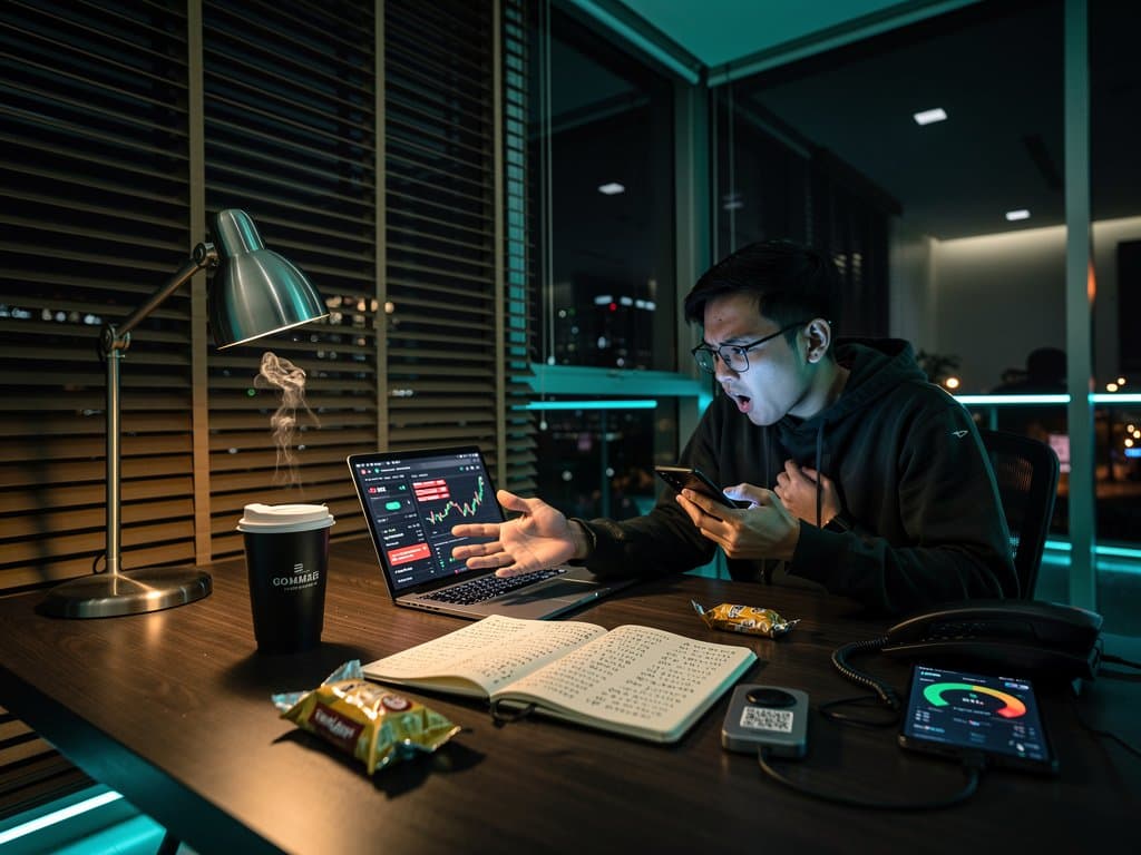 Smartphone shows drained crypto wallet after North Korean hackers $290M heist, Bitcoin price at $75,911 in Manila apartment