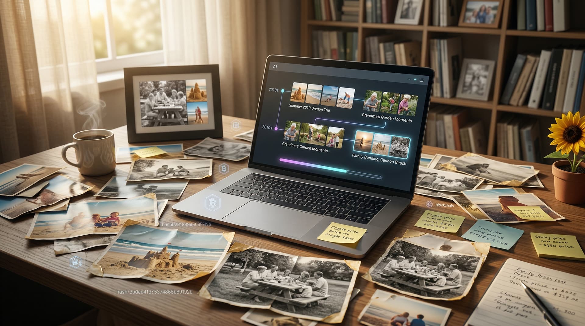 AI Desktop Agent Organizes 672 Photos, Unearths Family Tales